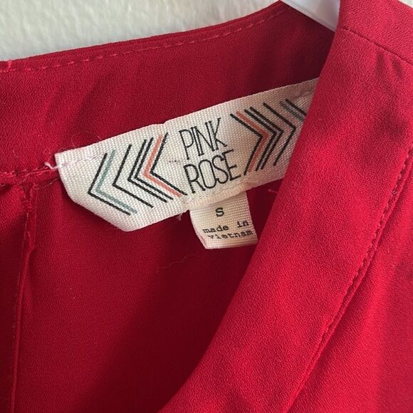 Sleeveless Red Top  - Picture 2 of 7